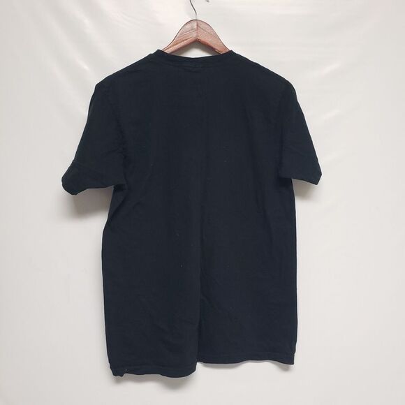 Gnarls Barkley Bay Island T Shirt Mens Large Black Danger Mouse Gun Heart Music - Picture 2 of 4